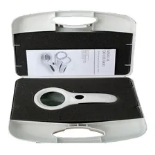 Estek 90mm Mini Lupa De Mão Para Estética Led Branco Foto mini 2