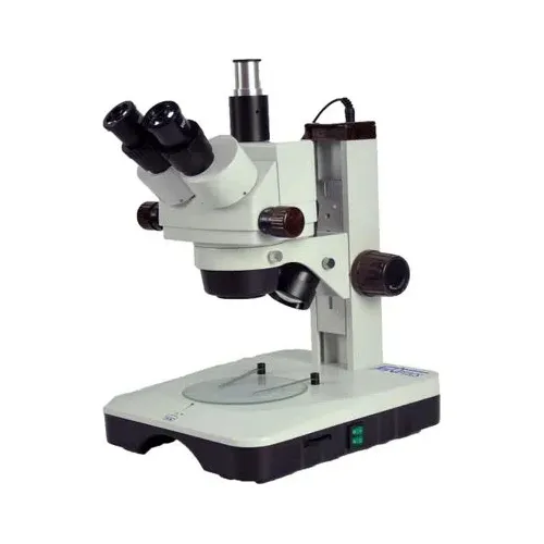 Estereoscopio Trinocular Com Zoom - Aumento 7x - 67,5x Cor Branco Foto 1
