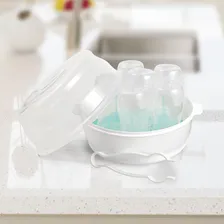 Esterilizador De Mamadeira Para Microondas - Buba Branco Foto mini  3