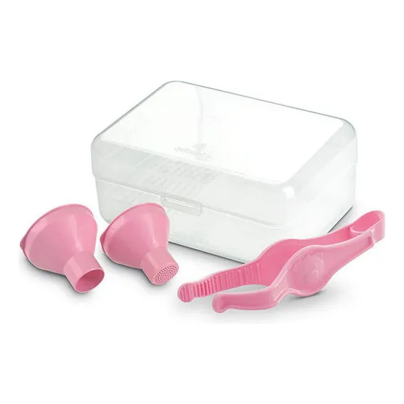 Esterilizador De Mamadeiras Para Microondas 4 Peças Rosa Foto 1