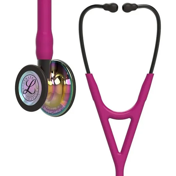 Estetoscopio 3m Littmann Cardiology Iv 6241 Framboesa Foto 1