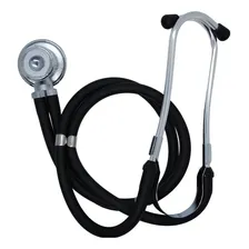 Estetosc贸pio Duplo Rappaport Supermedy - Adulto E Infantil Cor Preto Foto mini 1