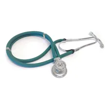 Estetoscópio Duplo Rappaport Verde Premium - Adulto E Inf Foto mini  3