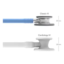 Estetoscópio Littmann Classic Iii 5630 Sky Blue 3m Foto mini  3