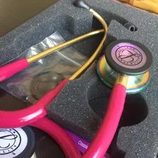 Estetosc贸pio Littmann Classic Iii Framboesa Rainbow 5806 -3m Foto mini 3