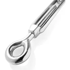 Esticador Com Olhal Aço Inox 12mm Cabo Aço Corrente 900kgf Foto mini 3
