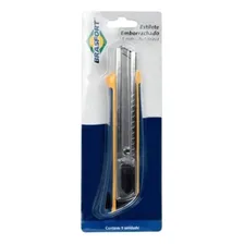 Estilete Emborrachado Brasfort 18mm - Modelo 8088 Foto mini 4