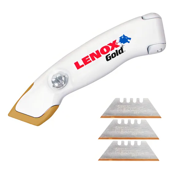 Estilete Fixo Lamina Trapezoidal Lenox Gold 20354ssfk1 Foto 1
