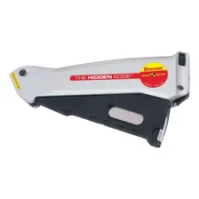 Estilete Segurança Auto Retrátil Lâmina Trapezoidal Foto mini 1