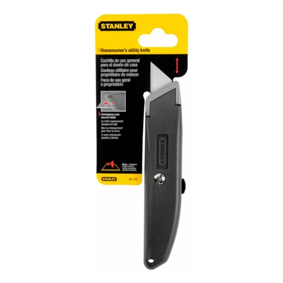 Estilete Trapezoidal Retrátil de uso geral Stanley 10-175 Foto 1