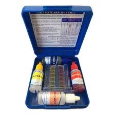 Estojo 3 Em 1 De Analise E Teste Ph Cloro Alcalinidade Foto  mini 1
