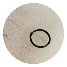 Estojo 40 Piercing De Argola Silicone Cor Preto Para Nariz Foto mini 4