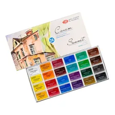 Estojo Aquarela 24 Pastilhas Sonnet 1590 Foto  mini 1