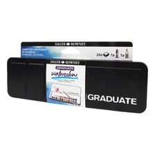 Estojo Aquarela Daler Rowney Graduate 24 Half Pan + Acessori Foto mini 2
