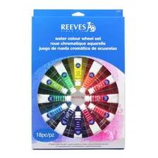 Estojo Aquarela Reeves 18 Cores 10ml + Foto mini 2