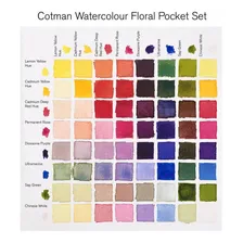 Estojo Aquarela Winsor & Newton Cotman Floral Foto mini 3