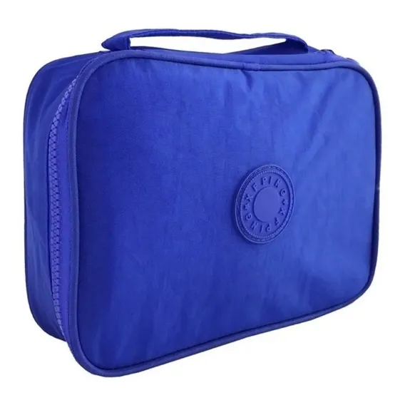 Estojo Box Jumbo Escolar Tactel Gg 150 Pens Cor Azul Foto 1