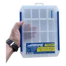 Estojo Caixa Pesca Marine Sports Mtb255n Anzol Jig Isca Arti Cor Branco Foto mini 1