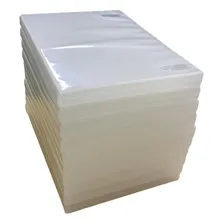 Estojo Capa Caixa Box Porta Dvd Transparente - Pcte C/ 10 Un Foto mini 2