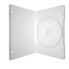 Estojo Capa Caixa Box Porta Dvd Transparente - Pcte C/ 10 Un Foto mini 1