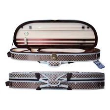 Estojo Case Térmico Para Violino 4/4 Meia Lua Xadrez Foto  mini 1