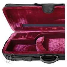 Estojo Case Viola De Arco Kloss Retangular Vinho Foto mini  3
