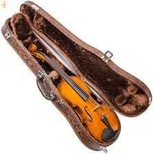 Estojo Case Violino Leilo Clássico Madeira Foto mini 3