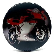 Estojo Cd/dvd Motos Agusta Verm/branca Porta Cd E Dvd Foto mini 1