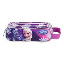 Estojo Com 3 Repartições Frozen Elza 2017 Foto mini 1
