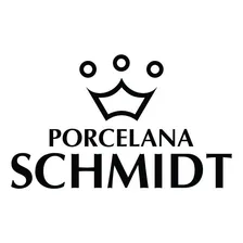 Estojo Com 6 Pratos Rasos Pomerode Porcelana Branca Schmidt Foto mini 2