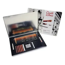 Estojo Desenho Conté Á Paris Pencils & Crayons Com 21 Pcs Cor Variadas Foto  mini 1