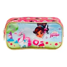 Estojo Escolar Duplo Princesa Nella Brave - Xeryus Foto  mini 1