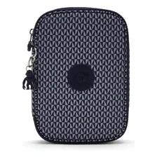 Estojo Escolar Grande 100 Pens Kipling Estampado Cor Azul-escuro Foto mini 1