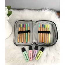 Estojo Escolar Grande Juvenil Jumbo 100 Pens Foto mini 4