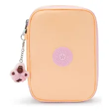 Estojo Grande 100 Pens Kipling Magical Orange Cor Laranja Foto mini 1