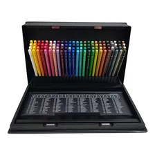 Estojo Lápis Cor Artístico 100 Cores Uni-ball Profissional Foto mini  2