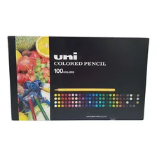 Estojo Lápis Cor Artístico 100 Cores Uni-ball Profissional Foto  mini 1
