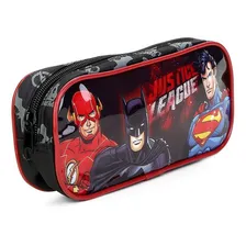Estojo Liga Da Justiça Batman Flash Superman Infantil Foto mini 3