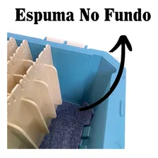 Estojo Organizador P/ Iscas Artificiais Catálogo P/ 80 Iscas Cor Azul Foto mini 4