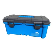 Estojo Organizador P/ Iscas Artificiais Catálogo P/ 80 Iscas Cor Azul Foto mini  3