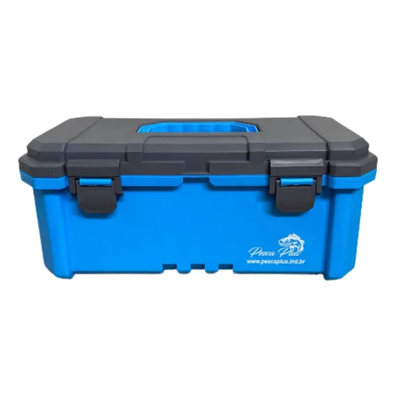 Estojo Organizador P/ Iscas Artificiais Catálogo P/ 80 Iscas Cor Azul Foto 1
