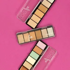 Estojo Paleta Corretivo Base Mia Make Kit 5 Cores + Pincel Tom Corretivo Nude Foto mini  3