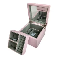 Estojo Pandora Porta J贸ias Cor Rosa Foto mini 1