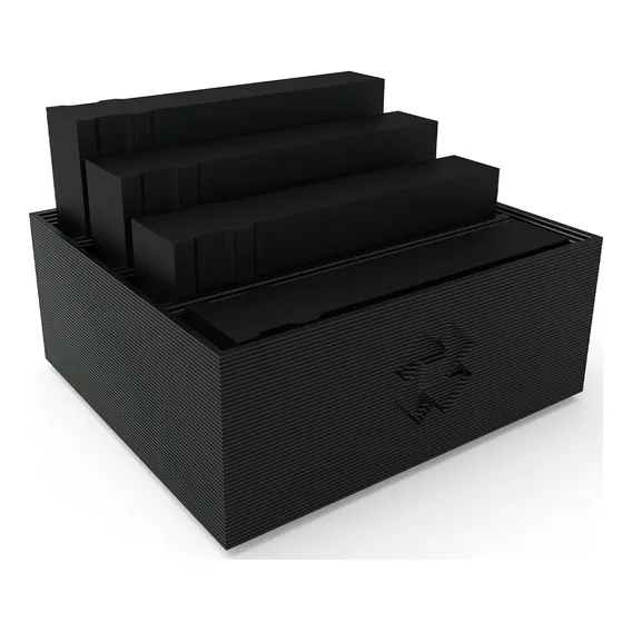 Estojo Para Drone Artbox3d Case Para Bateria Do Drone Tello Da Dji Cor Preto Foto 1