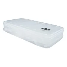 Estojo Para Isca Pesca 14 Divisórias Albatroz Fishing - H569 Cor Branco Foto  mini 1