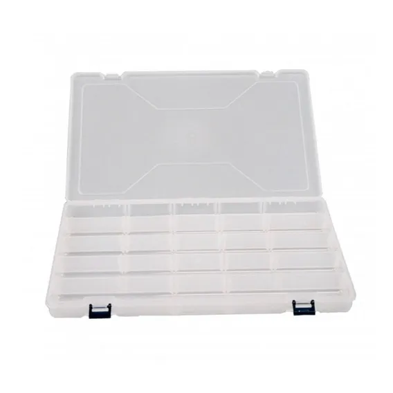 Estojo Para Iscas Nelson Nakamura - Lucky Box Master Transparente Foto 1