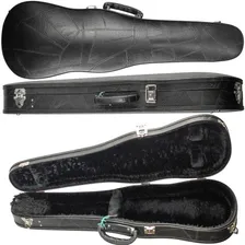 Estojo Para Violino 4/4 Leilo Case Costurado Preto Foto mini 1