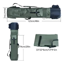 Estojo Porta Varas De Pesca De Pesca Vertical Cor Verde Foto mini  3