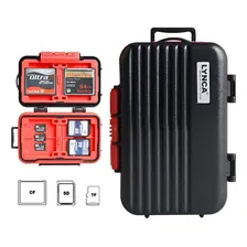 Estojo Rígido Lynca Kh6 Impermeável 24 Slots Cartão Memória Foto mini  3