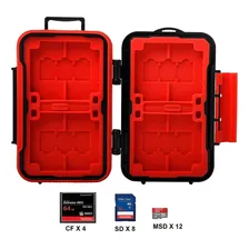 Estojo Rígido Lynca Kh6 Impermeável 24 Slots Cartão Memória Foto mini  2
